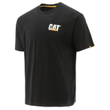CAT Men's Trademark Short Sleeve Cotton T-Shirt Front_Angled_Left