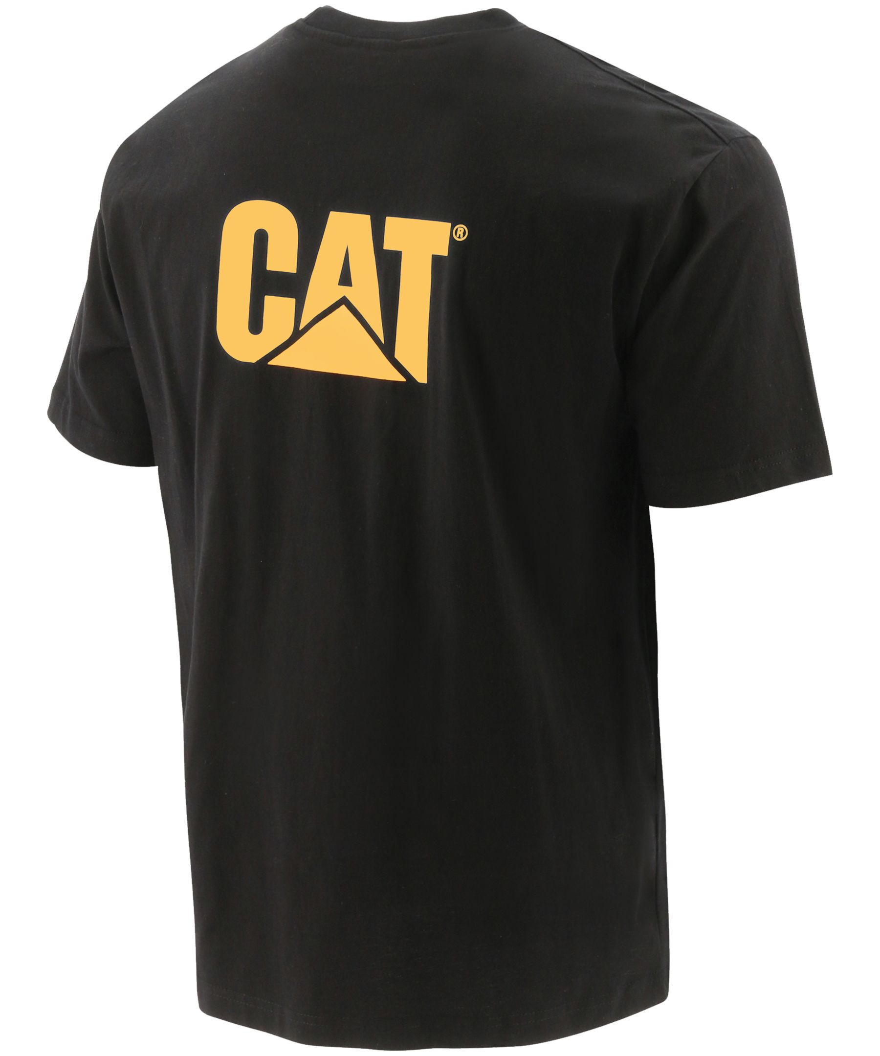 CAT Men's Pocket Logo Short Sleeve Work T-Shirt