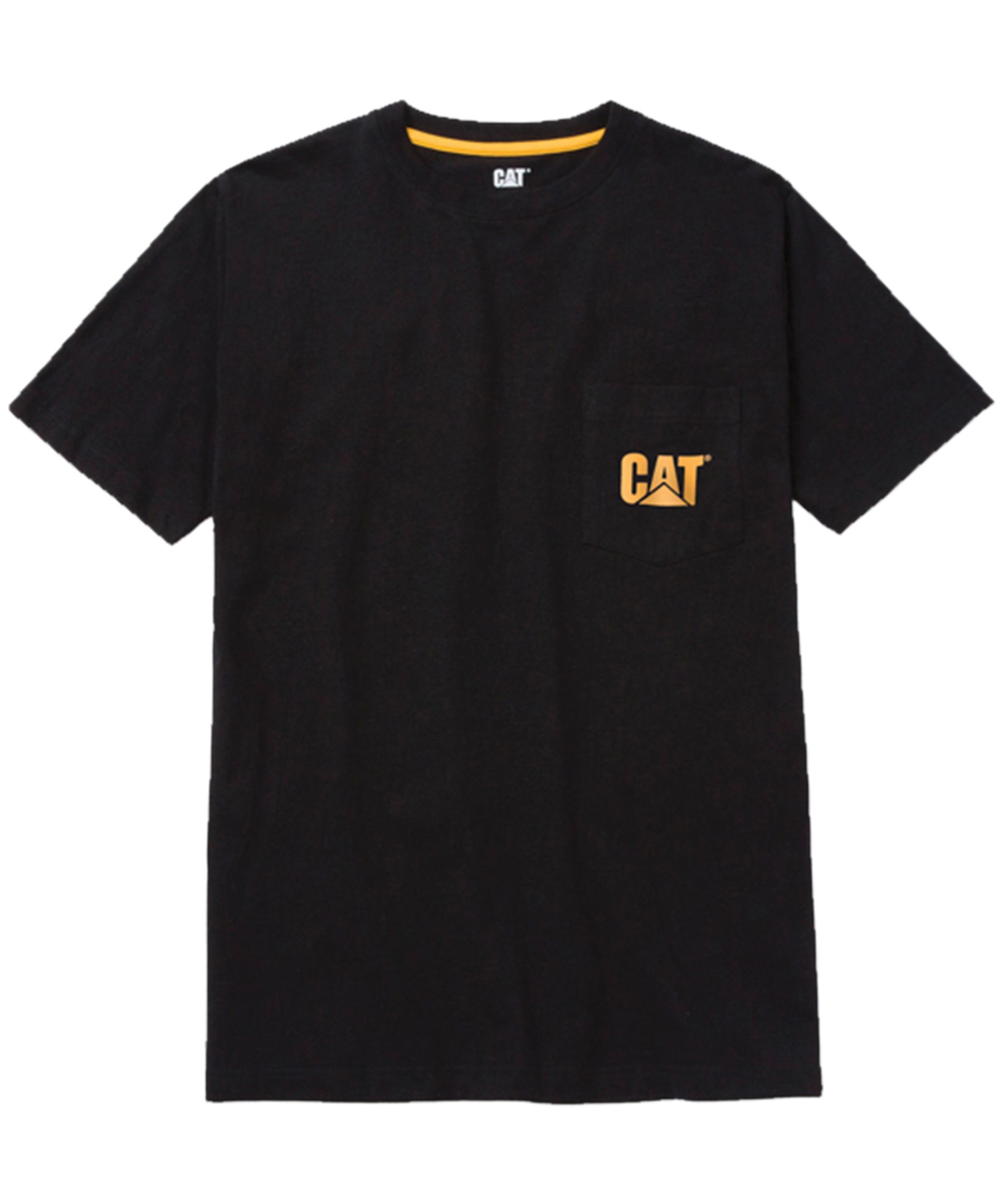 CAT Men's Pocket Logo Short Sleeve Work T-Shirt