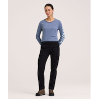 Dakota WorkPro Series Women's Stretch Twill Cargo Work Pants Front_Flat