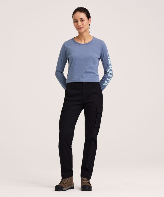 Pantalon de travail cargo en sergé extensible pour femmes, série WorkPro, Dakota