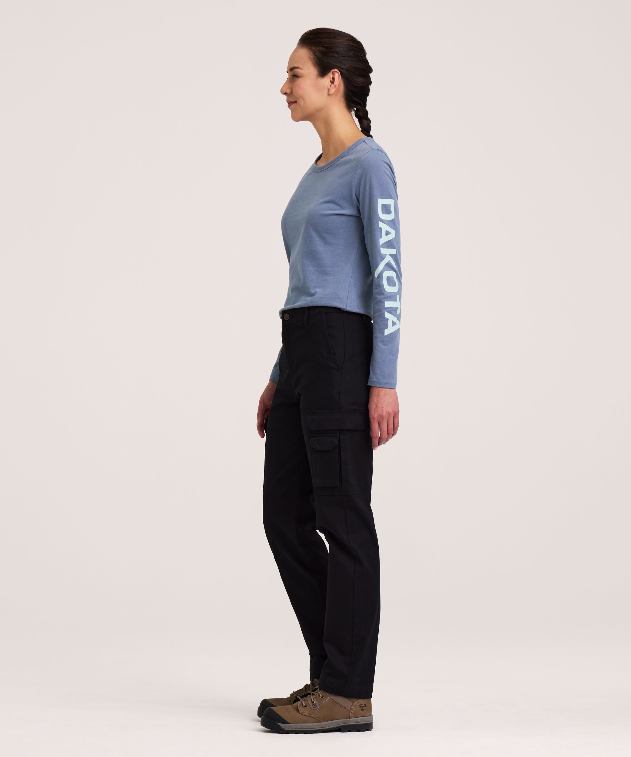 Dakota WorkPro Series Women's Stretch Twill Cargo Work Pants