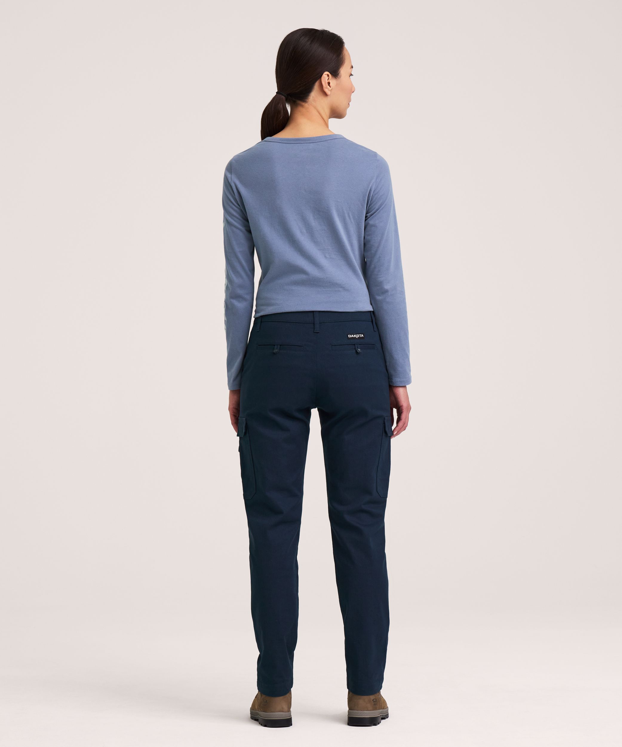 Dakota WorkPro Series Women's Stretch Twill Cargo Work Pants