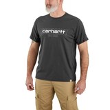 T-shirt avec technologie ForceMD et FastDryMD et logo sur la poitrine pour hommes, Carhartt Front_Angled_Left
