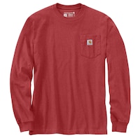 T-shirt à manches longues avec graphique au dos pour hommes, Carhartt Front_Flat