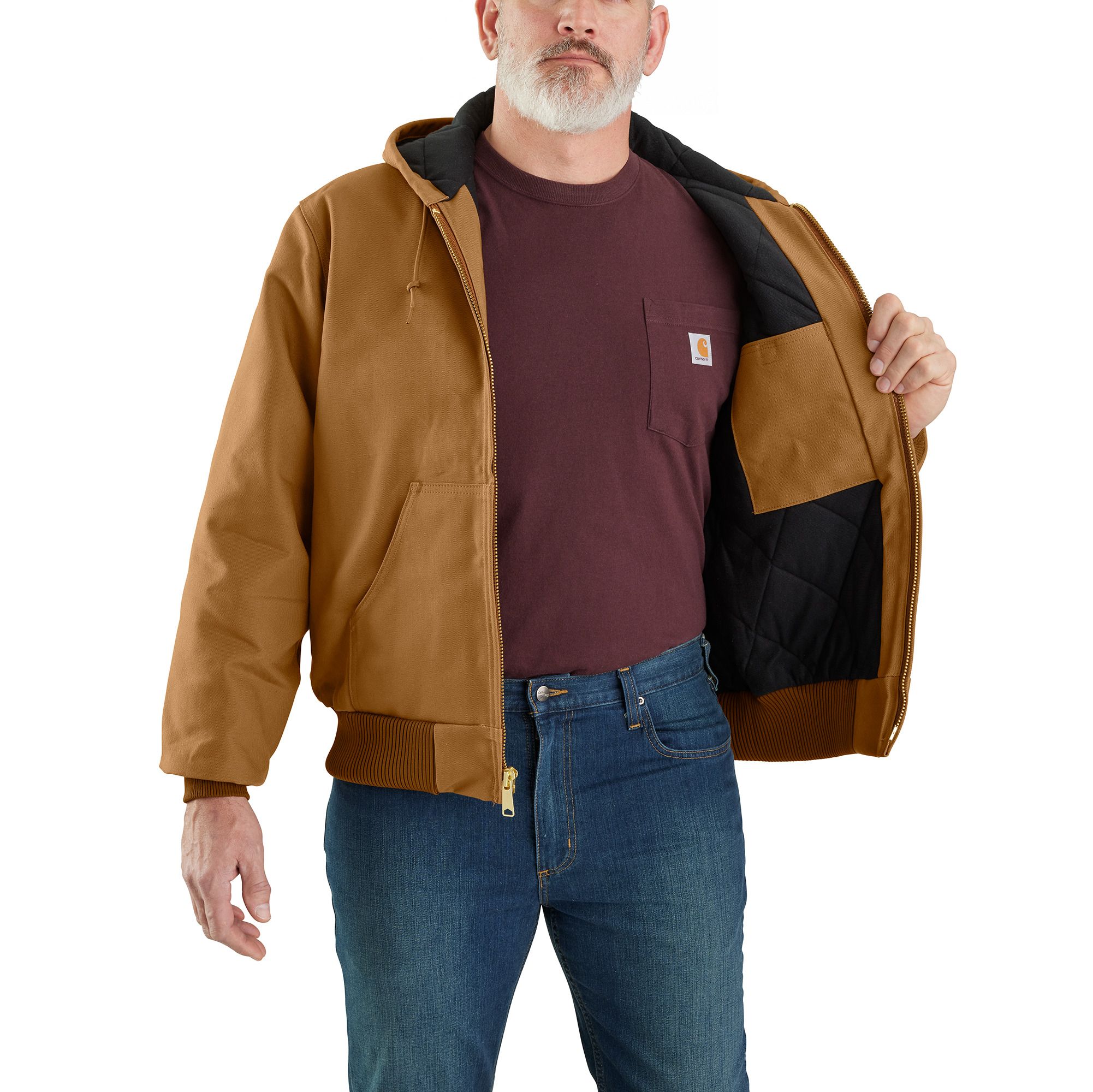 Carhartt jacket marks best sale