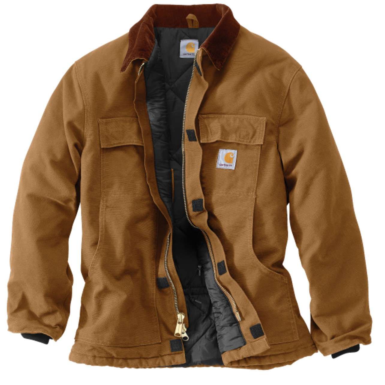 Carhartt Men's Firm Duck Insulated Traditional Coat