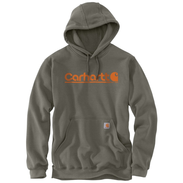 Carhartt Men's Chest Logo Graphic Hoodie