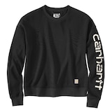 Carhartt Women's Lightweight TENCEL™ Sleeve Graphic Sweatshirt Front_Flat