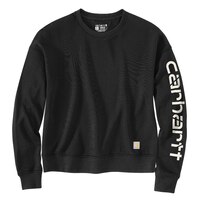 Carhartt Women's Lightweight TENCEL™ Sleeve Graphic Sweatshirt Front_Flat