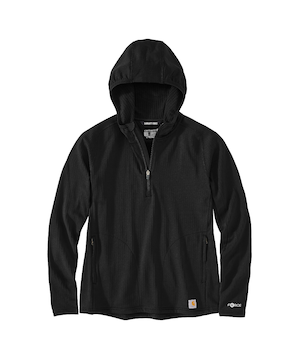Carhartt Women's Force® Mock Neck Half Zip Grid Fleece Shirt