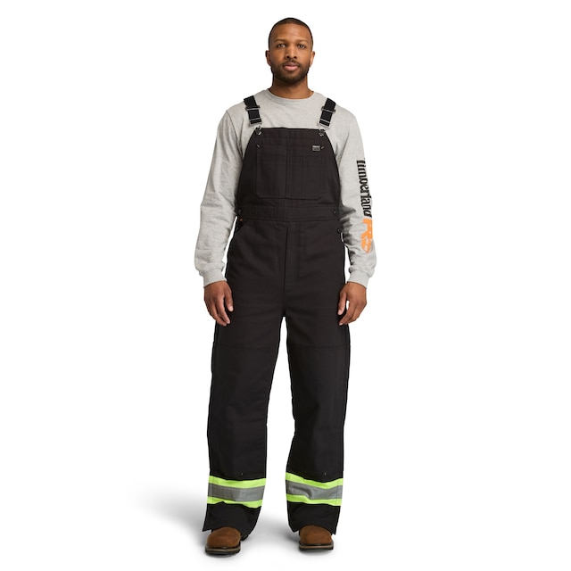 Timberland Pro Men's Ironhide Hi-Vis Insulated Bib Overalls