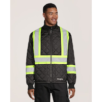 Veste isotherme haute visibilité avec isolant T-Max pour hommes, série WorkPro, Dakota Front_Flat