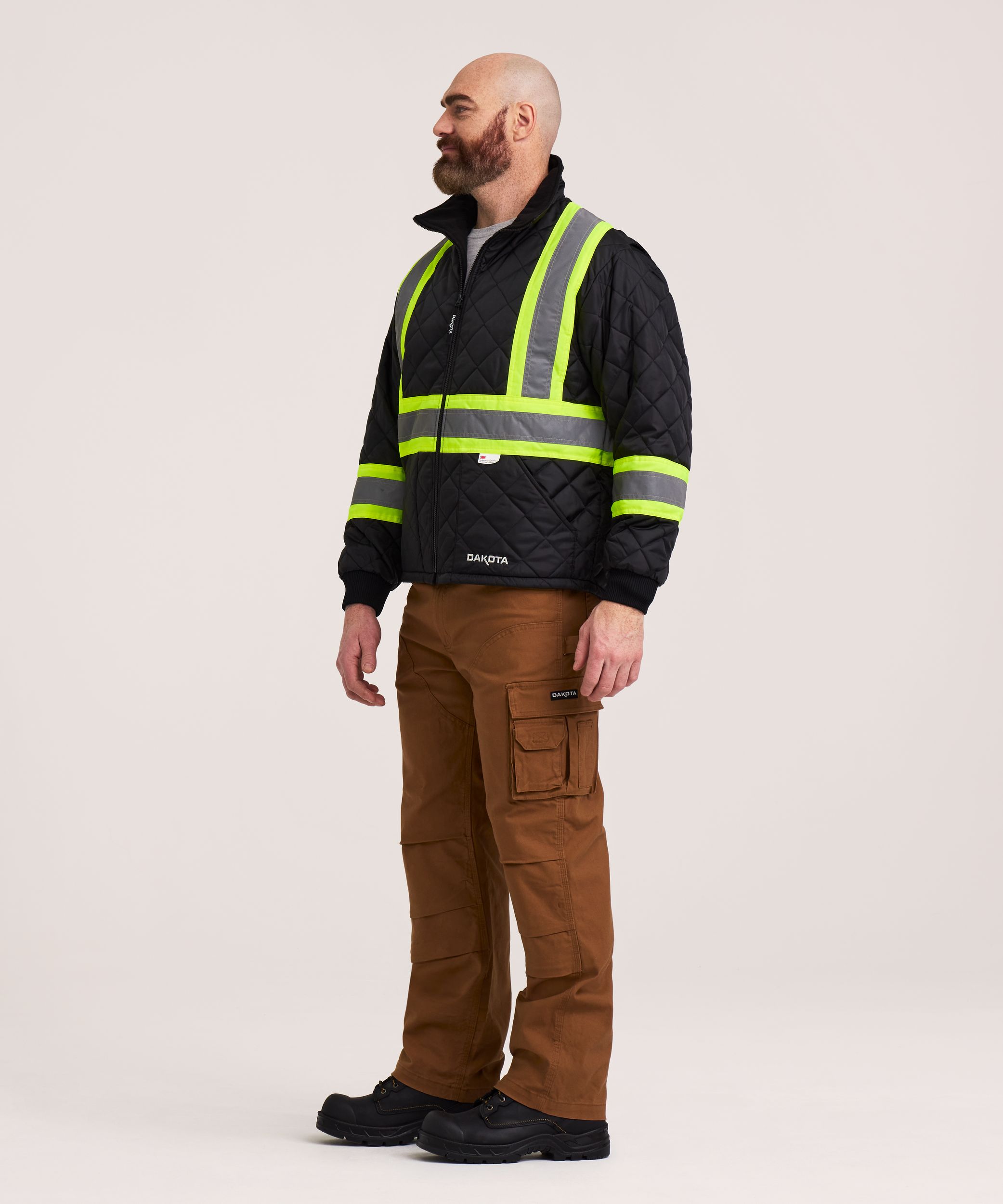 Veste isotherme haute visibilité avec isolant T-Max pour hommes, série WorkPro, Dakota