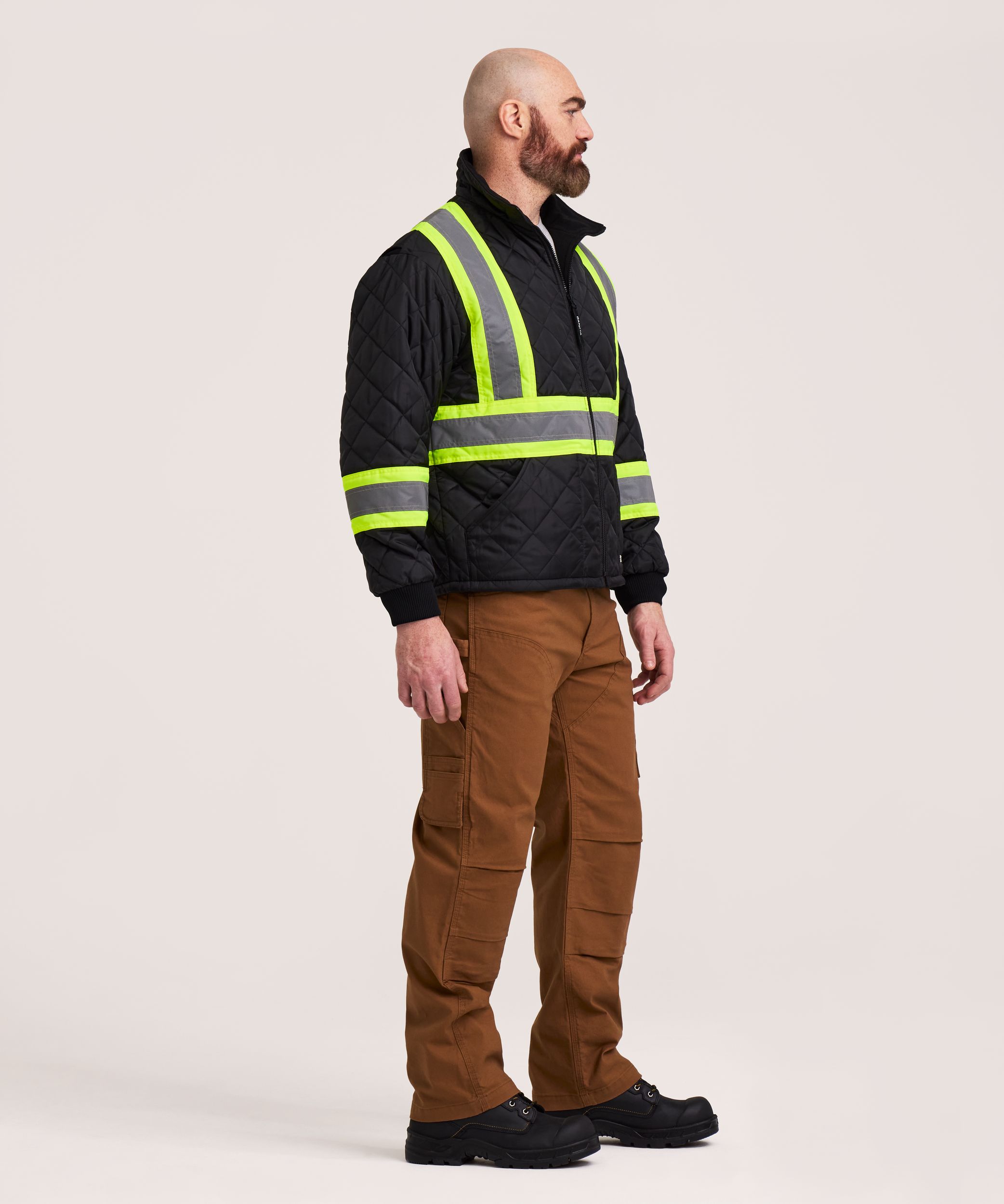 Veste isotherme haute visibilité avec isolant T-Max pour hommes, série WorkPro, Dakota