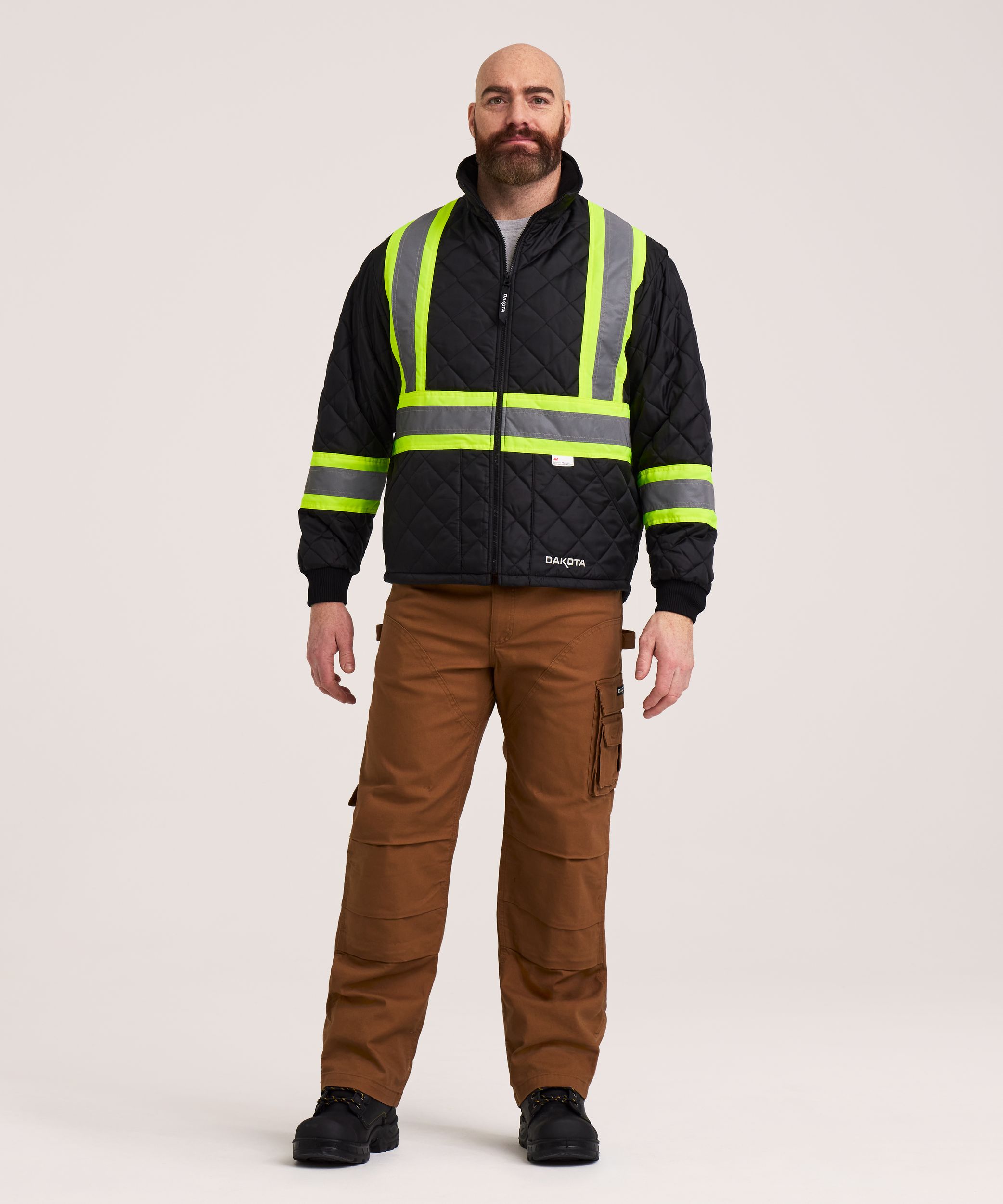 Veste isotherme haute visibilité avec isolant T-Max pour hommes, série WorkPro, Dakota