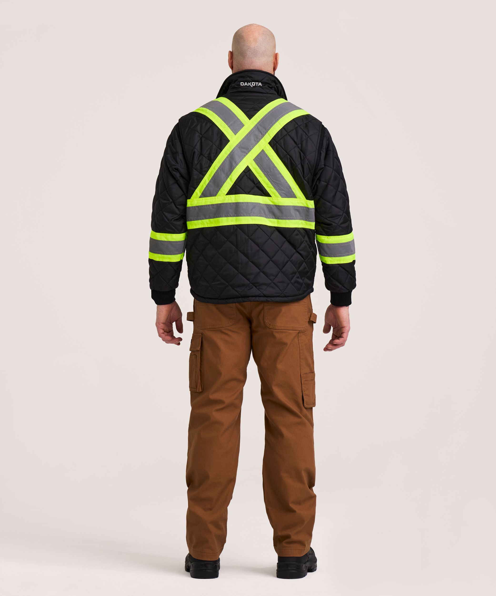 Veste isotherme haute visibilité avec isolant T-Max pour hommes, série WorkPro, Dakota