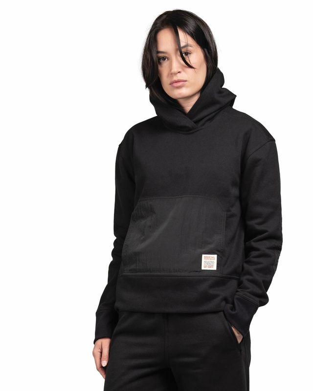 Chandail à capuche en molleton pour femmes, Flagger, Dovetail