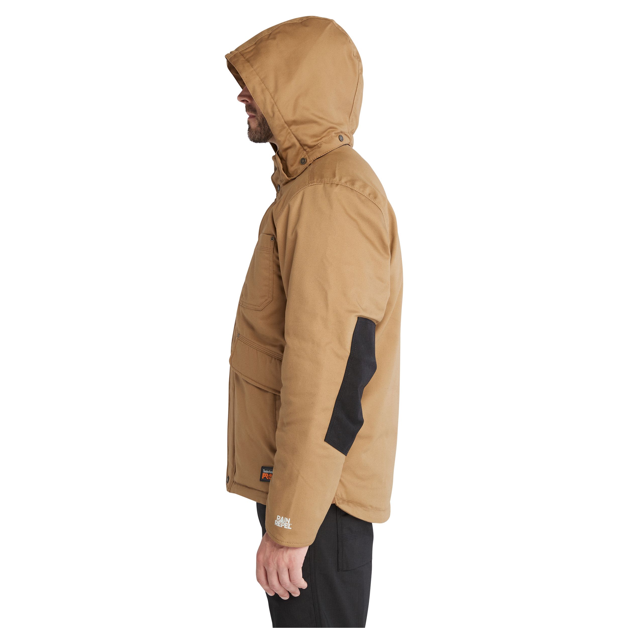 Veste de travail à capuche résistante à l'eau et isolée avec Pro