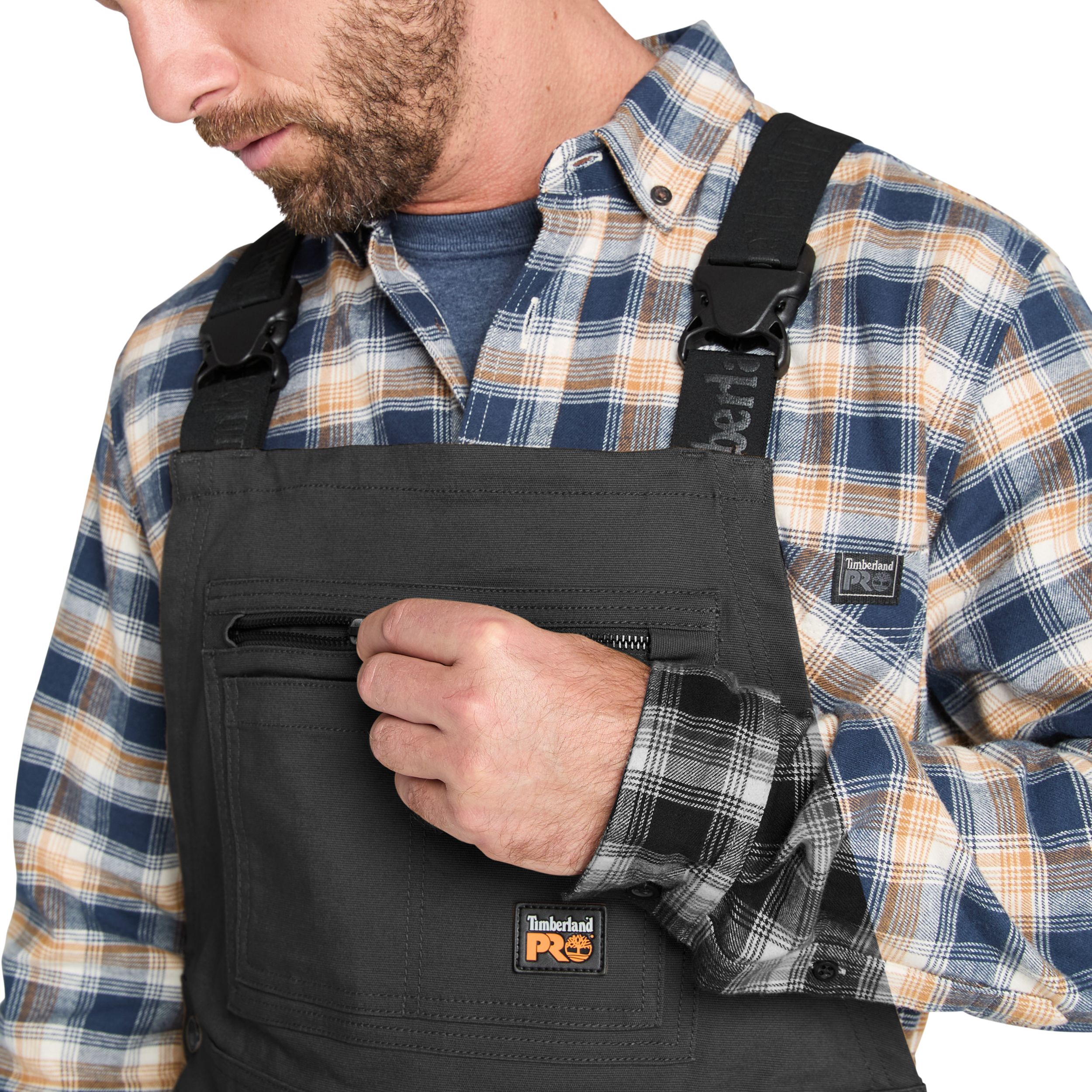 Timberland PRO Men's Ironhide Utility Bib Overalls