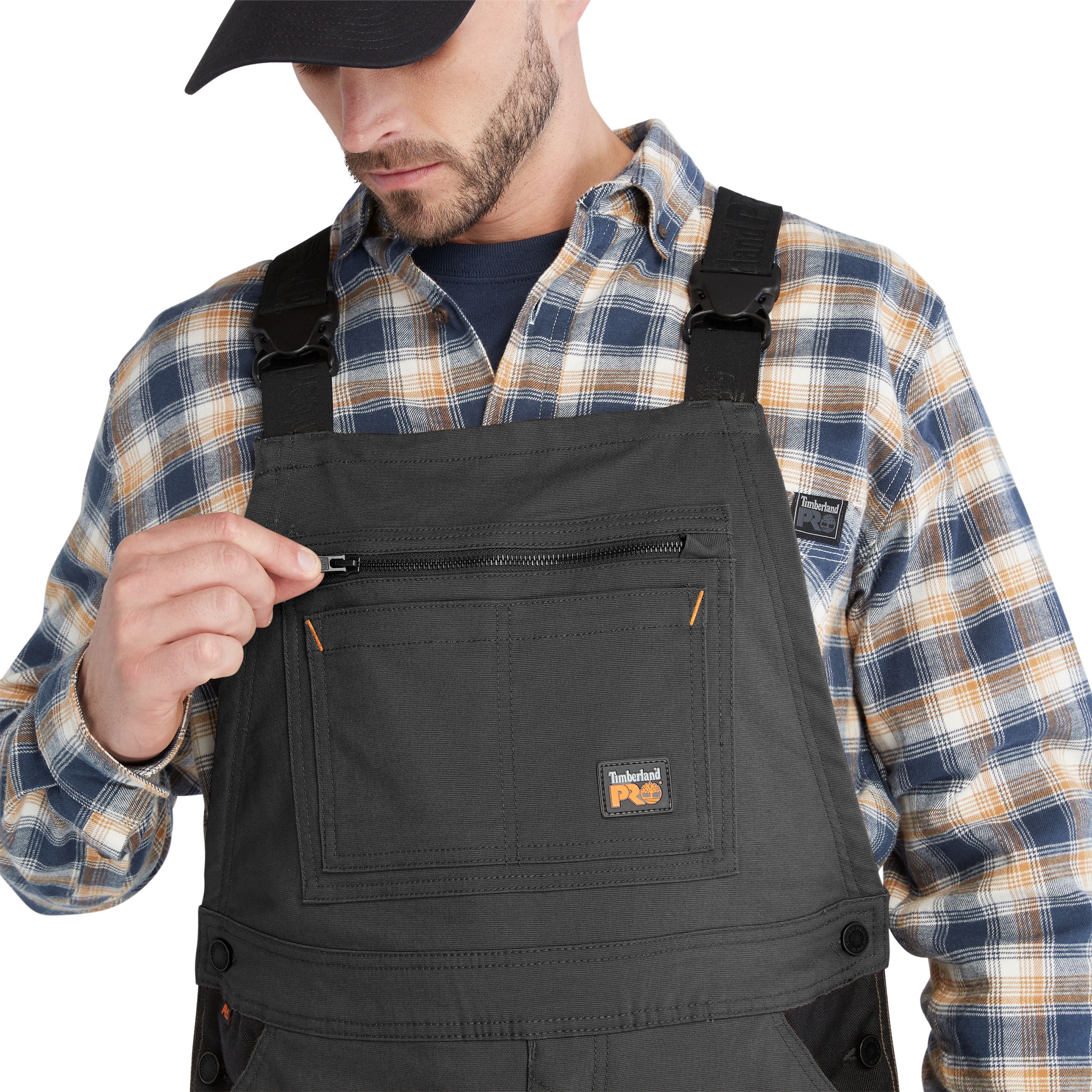 Timberland PRO Men's Ironhide Utility Bib Overalls