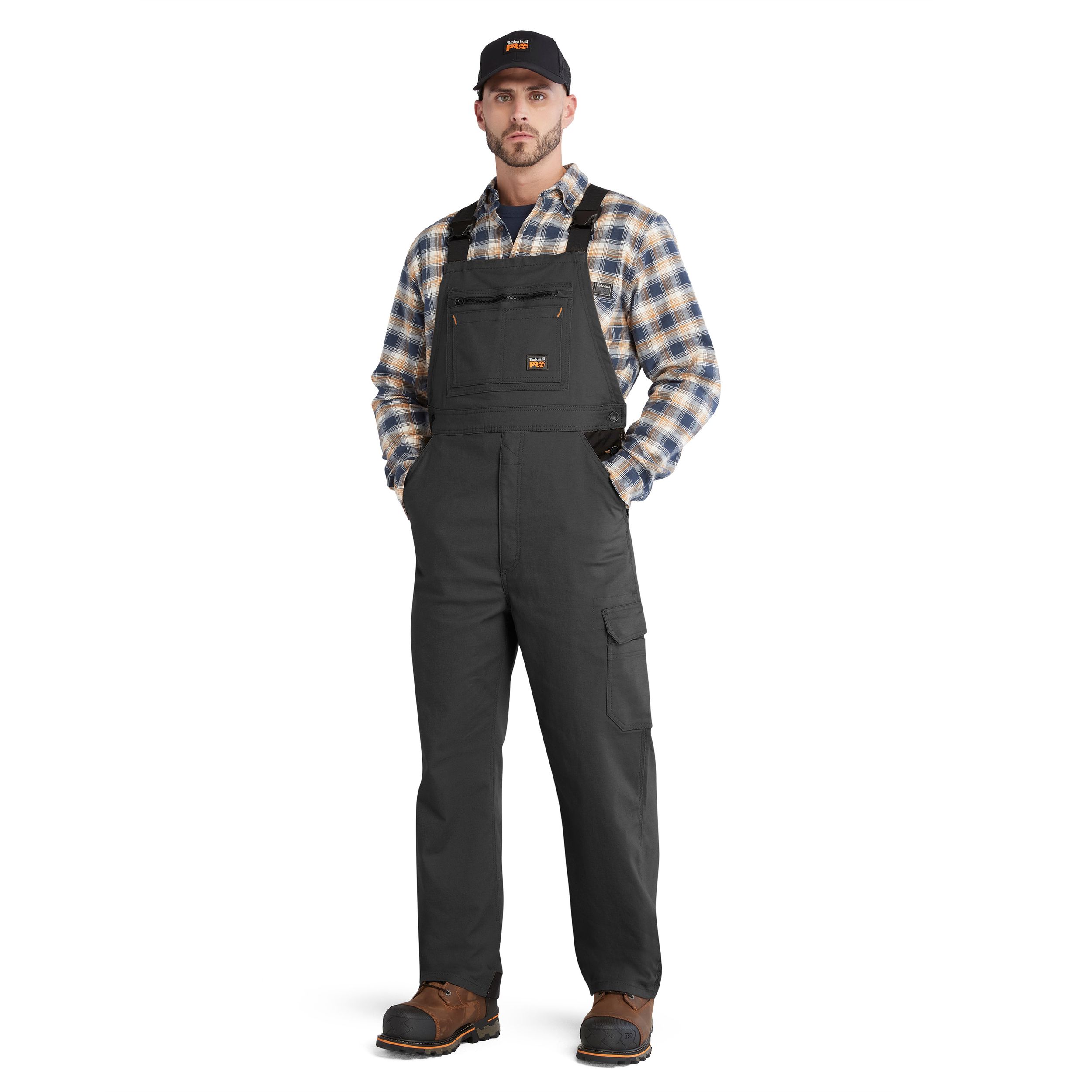 Timberland PRO Men's Ironhide Utility Bib Overalls