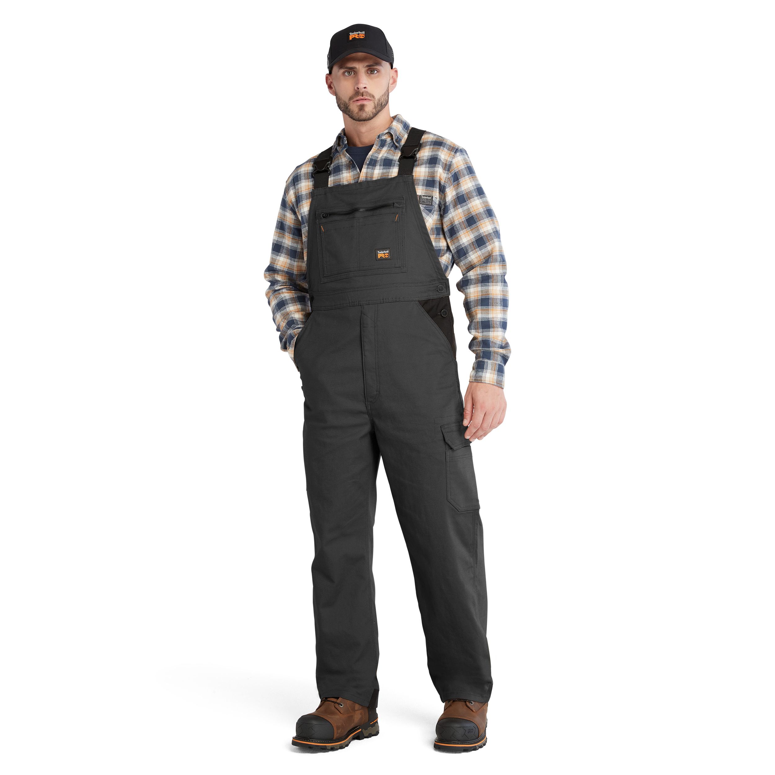 Timberland PRO Men's Ironhide Utility Bib Overalls