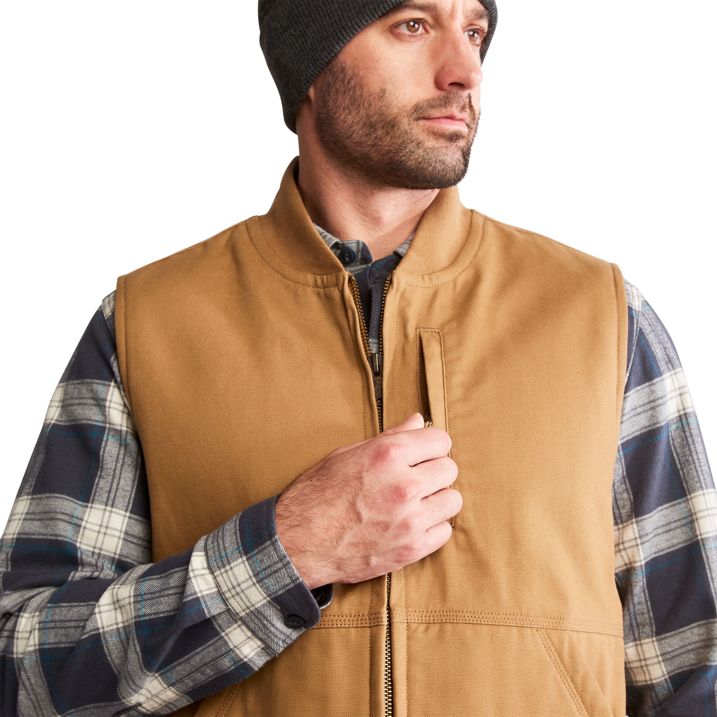 Timberland Pro Men's Gritman Lined Canvas Vest