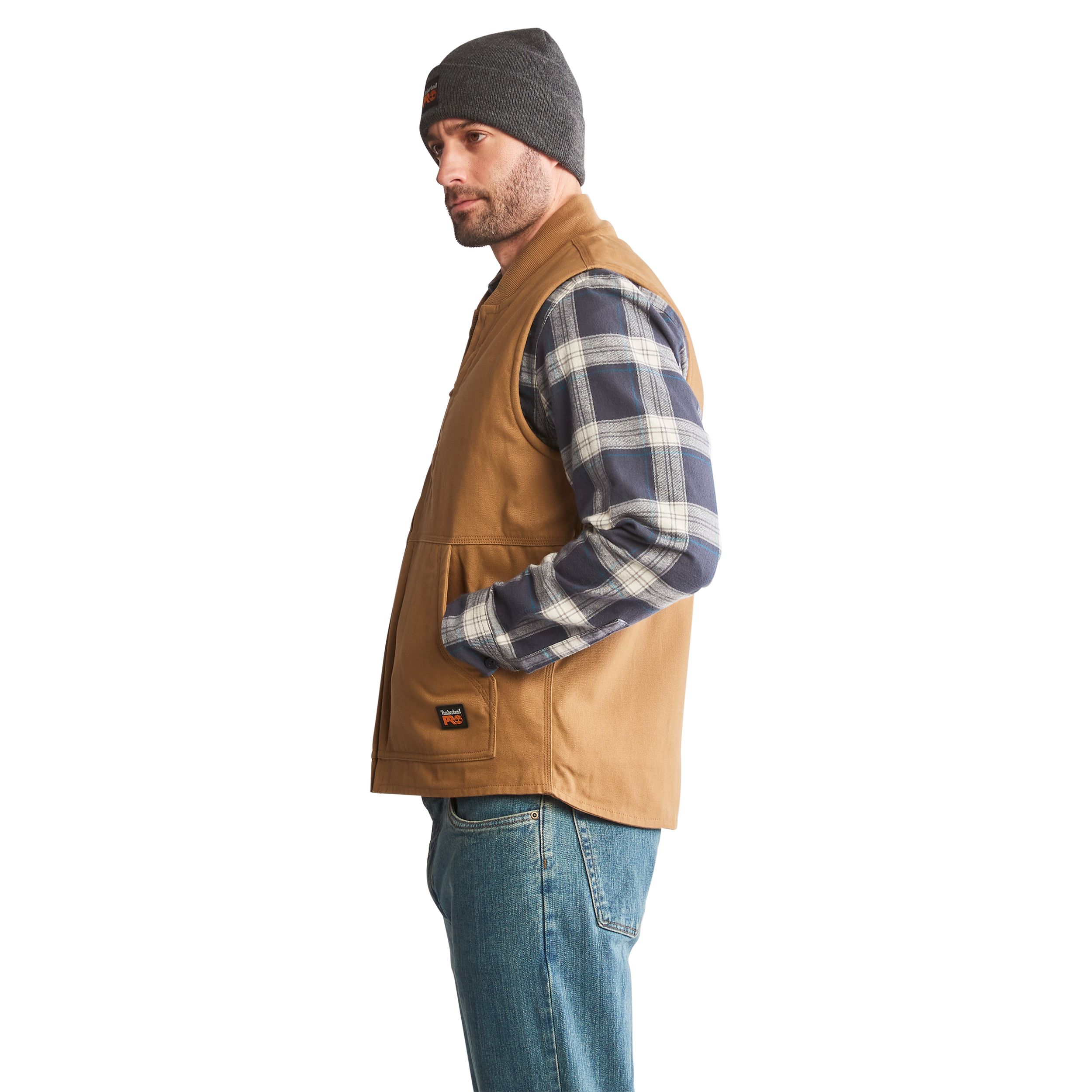 Timberland Pro Men's Gritman Lined Canvas Vest