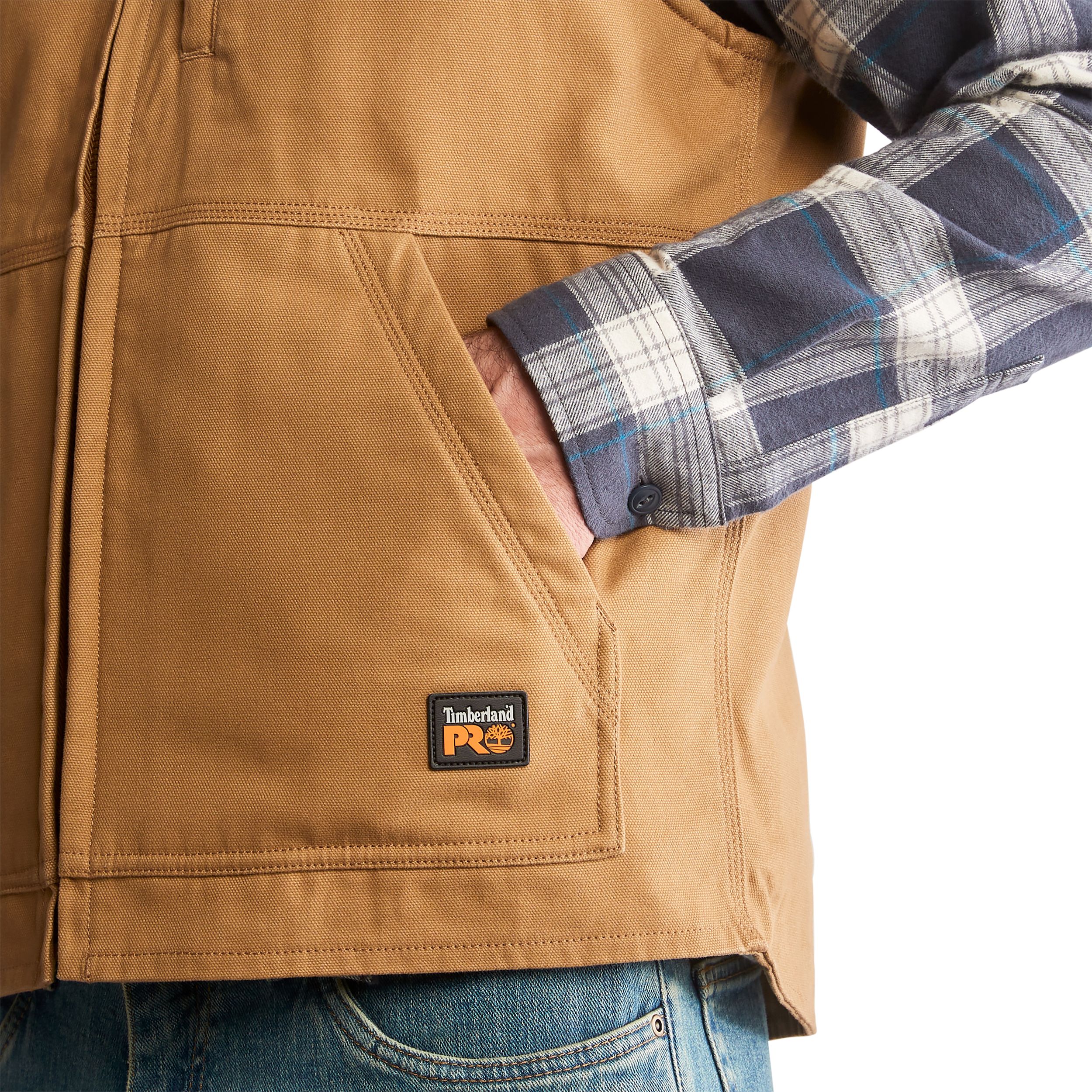 Timberland Pro Men's Gritman Lined Canvas Vest