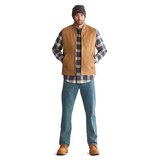 Timberland Pro Men's Gritman Lined Canvas Vest Front_Flat