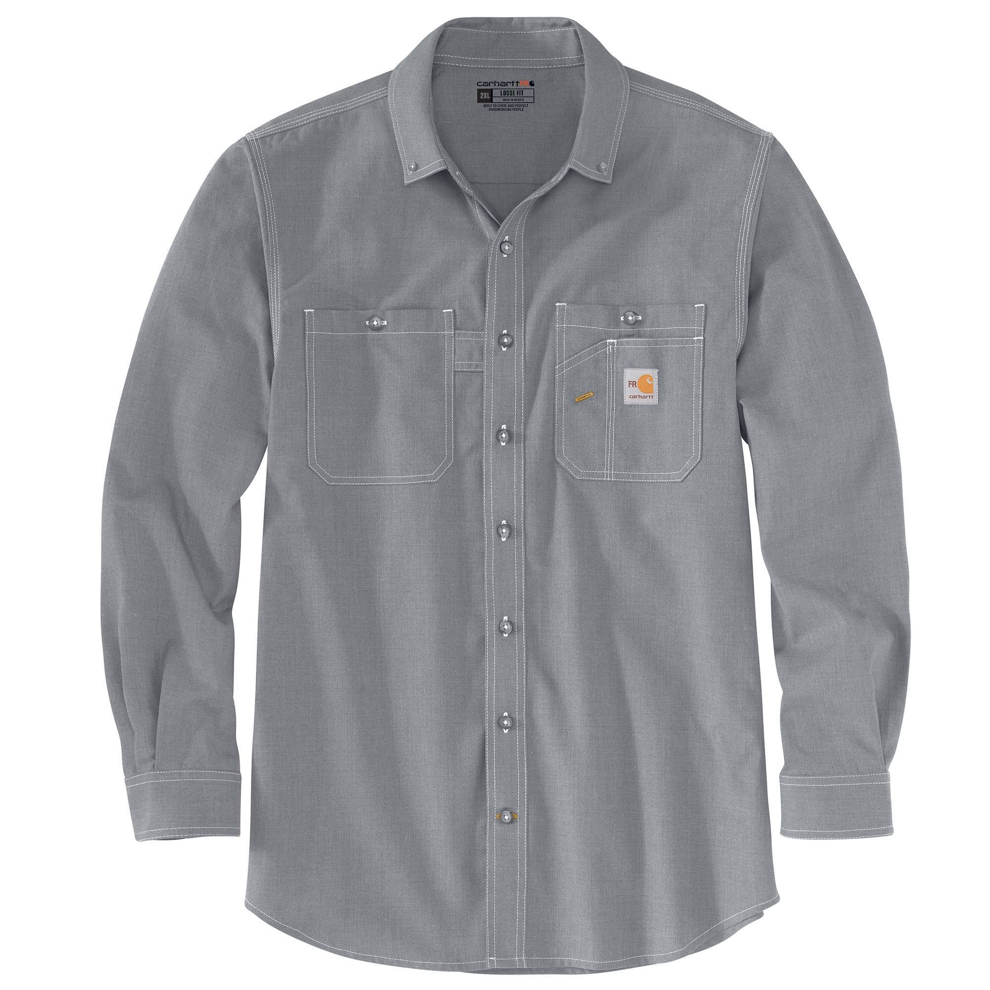 Carhartt Men's Force Sun Defender Fire Resistant Shirt