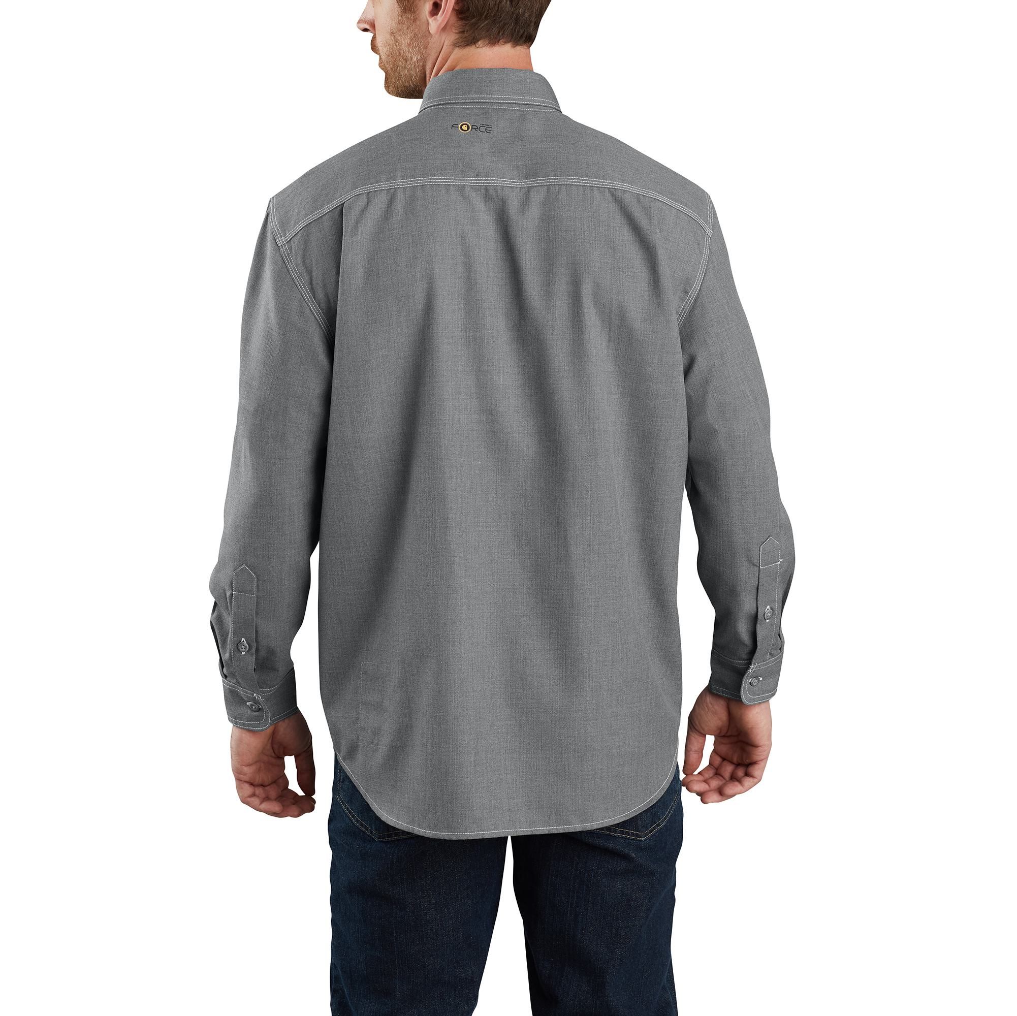 Carhartt Men's Force Sun Defender Fire Resistant Shirt