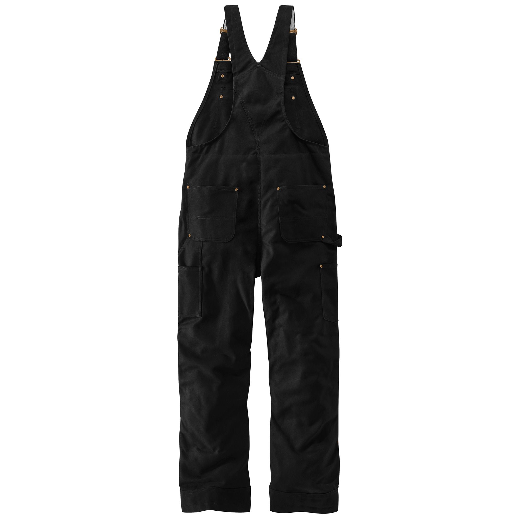 Carhartt Men's Loose Fit Firm Duck Insulated Bib Overalls