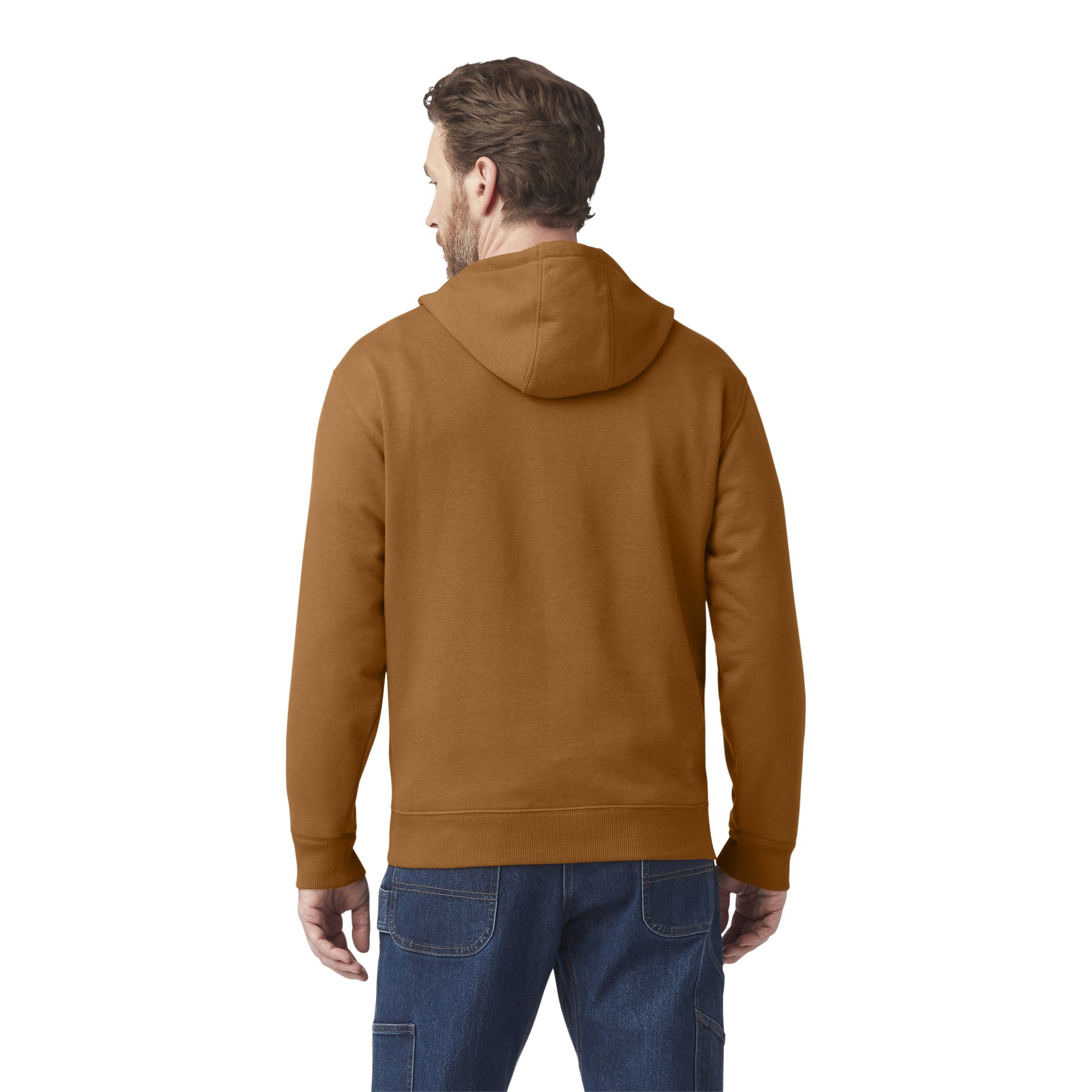 Dickies Men's Wordmark Durable Water Repellent Sleeve Logo Hoodie