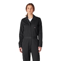 Dickies Women's Long Sleeve Coveralls Front_Flat