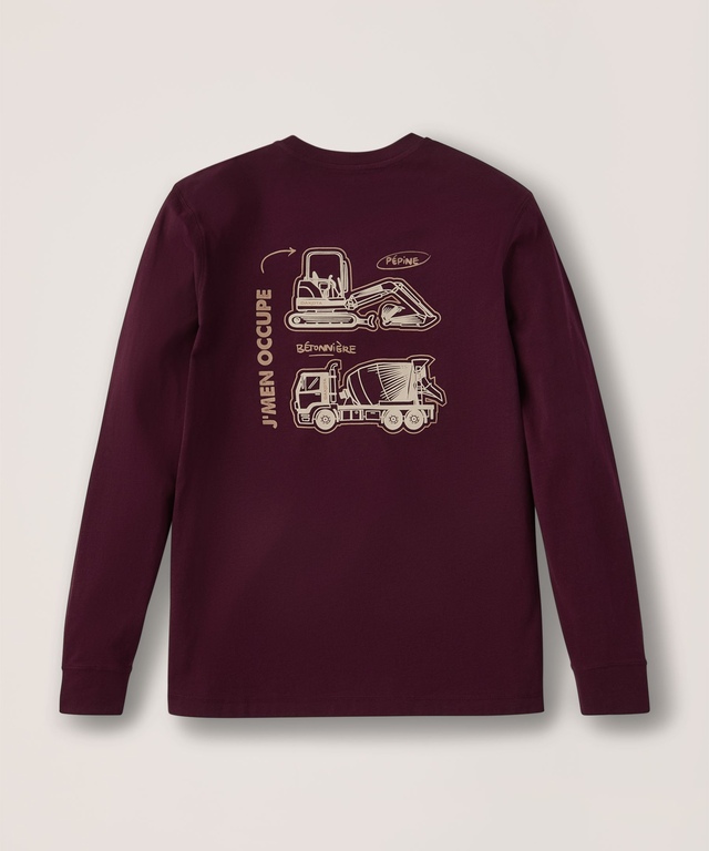 T-shirt pour hommes, J'men Occupe, série WorkPro, Dakota