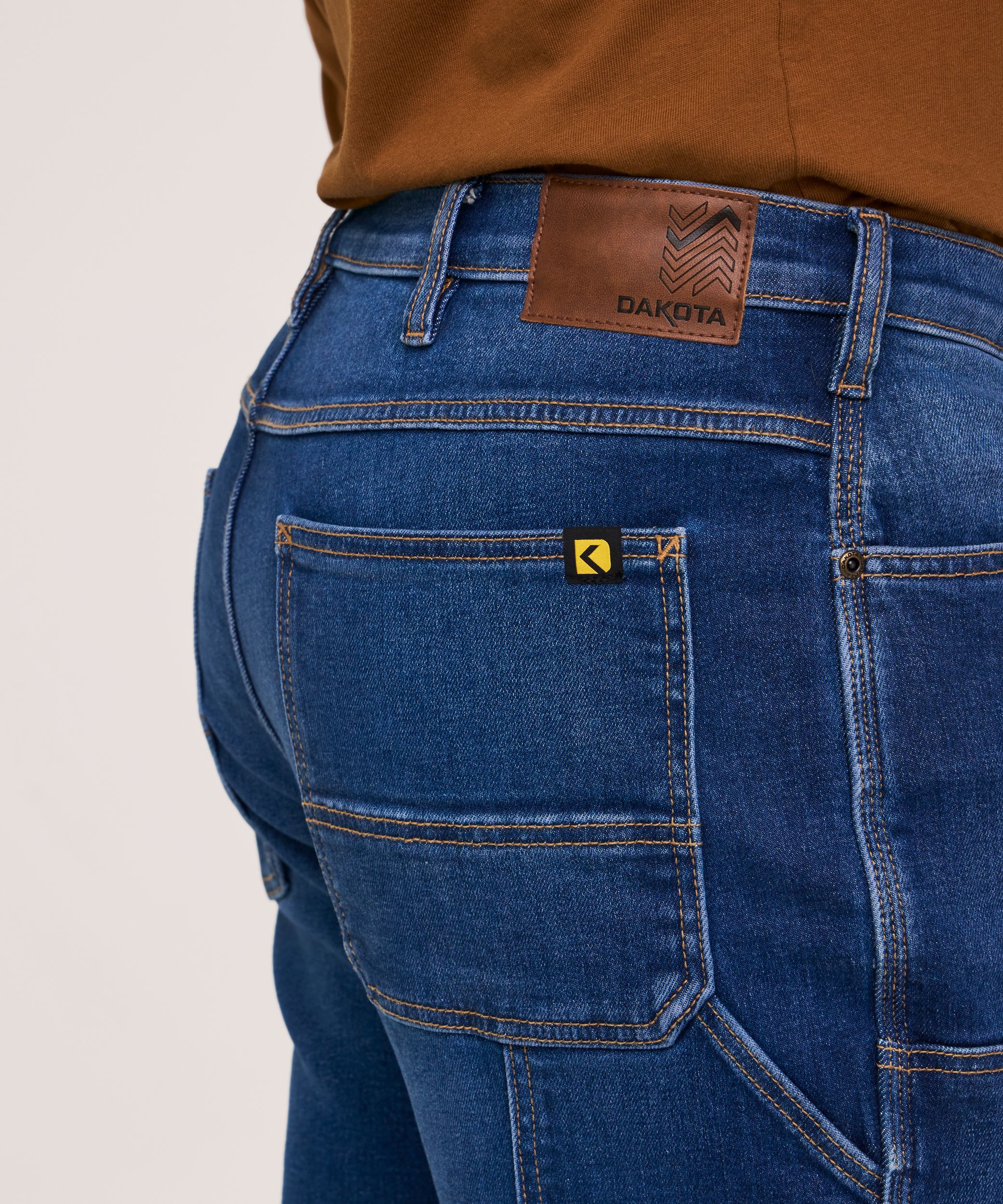 Dakota WorkPro Series Men's HyperDri® HD1 Double Front Denim Work Pants