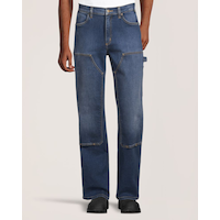 Pantalon de travail en denim à panneaux avant doubles avec HYPER-DRI HD1 pour hommes, série WorkPro, Dakota Front_Flat
