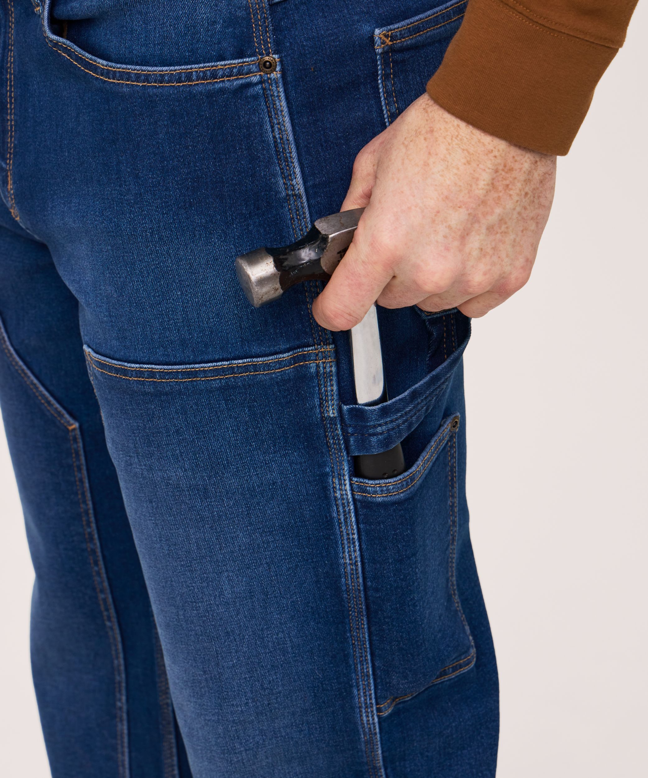 Dakota WorkPro Series Men's HyperDri® HD1 Double Front Denim Work Pants