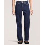 Pantalon de travail en denim à panneau avant unique avec HyperDri HD1 pour hommes, série WorkPro, Dakota Front_Flat