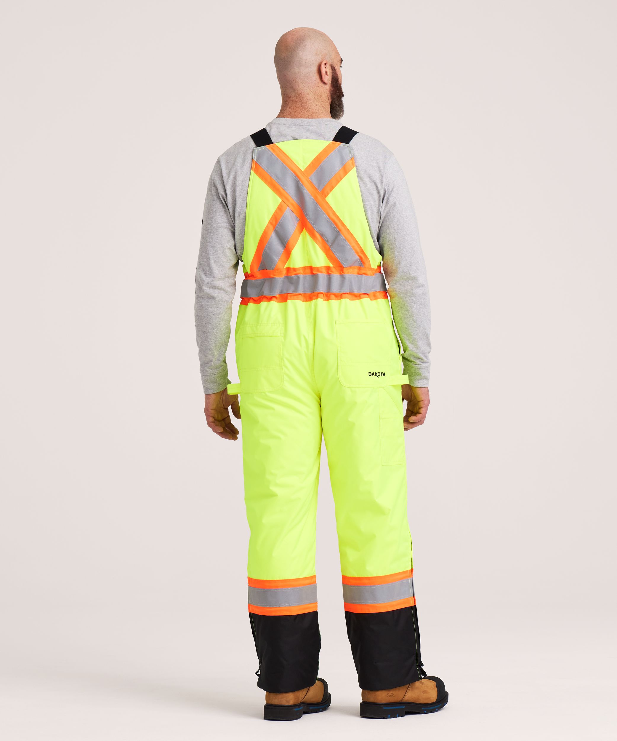 Dakota WorkPro Series Men's Hi Vis T-MAX® Bib Overalls