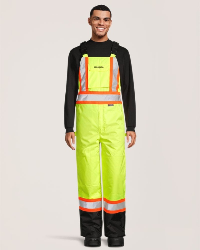 Dakota WorkPro Series Men's Hi Vis T-MAX® Bib Overalls