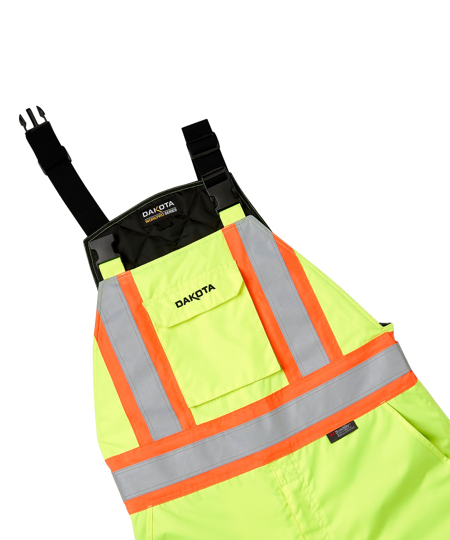 Dakota WorkPro Series Men's Hi Vis T-MAX® Bib Overalls