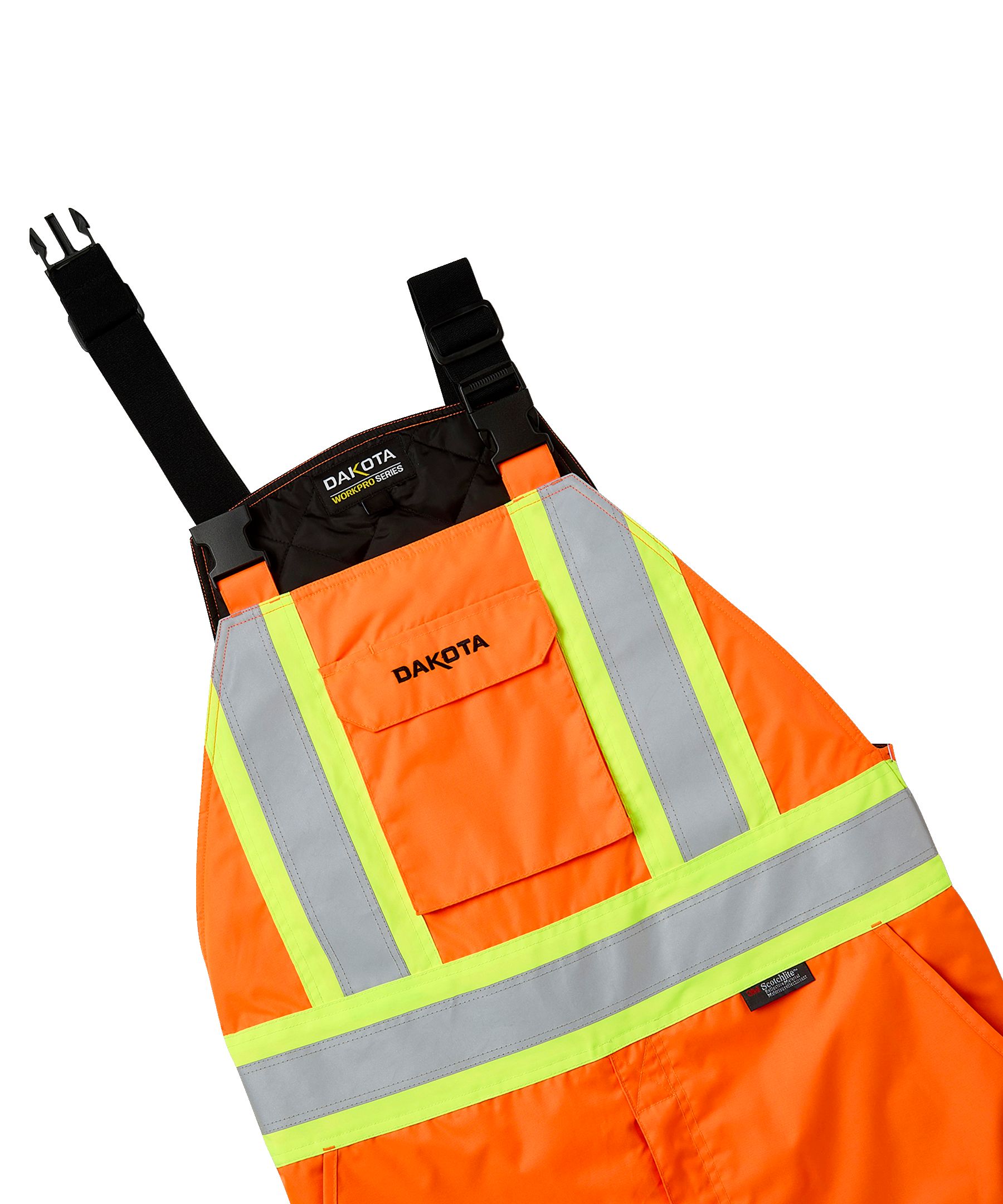 Dakota WorkPro Series Men's Hi Vis T-MAX® Bib Overalls