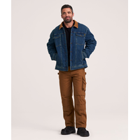 Veste doublée en sherpa pour hommes, Dakota WorkPro Front_Flat
