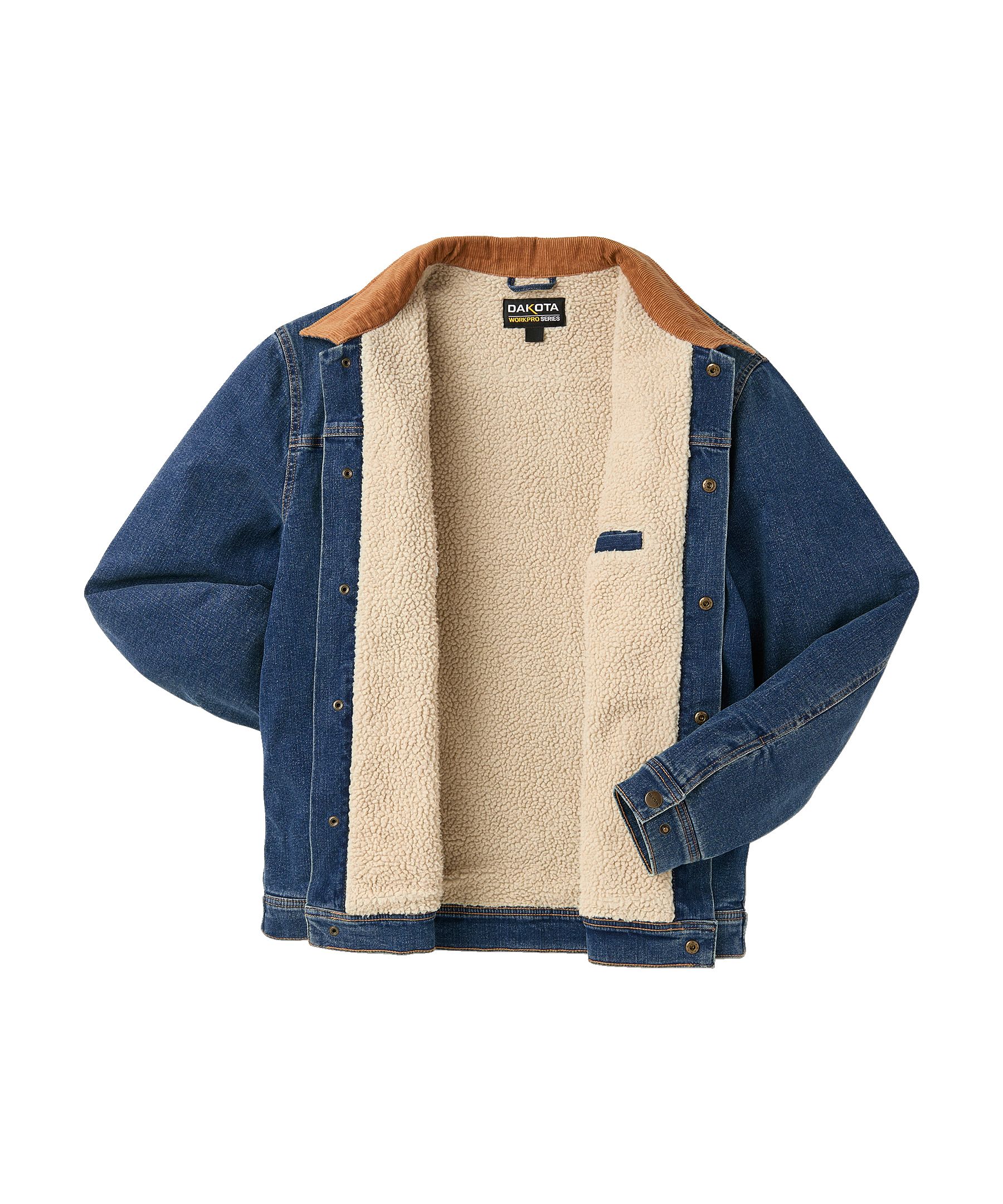 Veste doublée en sherpa pour hommes, Dakota WorkPro