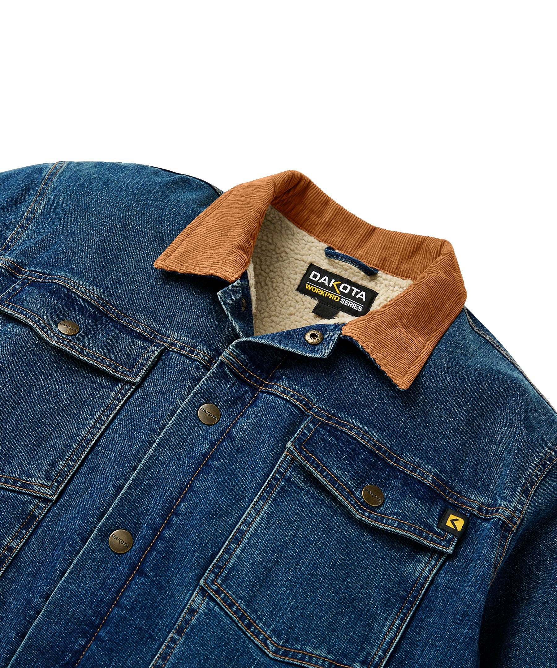 Veste doublée en sherpa pour hommes, Dakota WorkPro