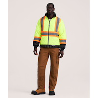 Veste isotherme à haute visibilité avec isolant T-MAX pour hommes, série WorkPro, Dakota Front_Flat