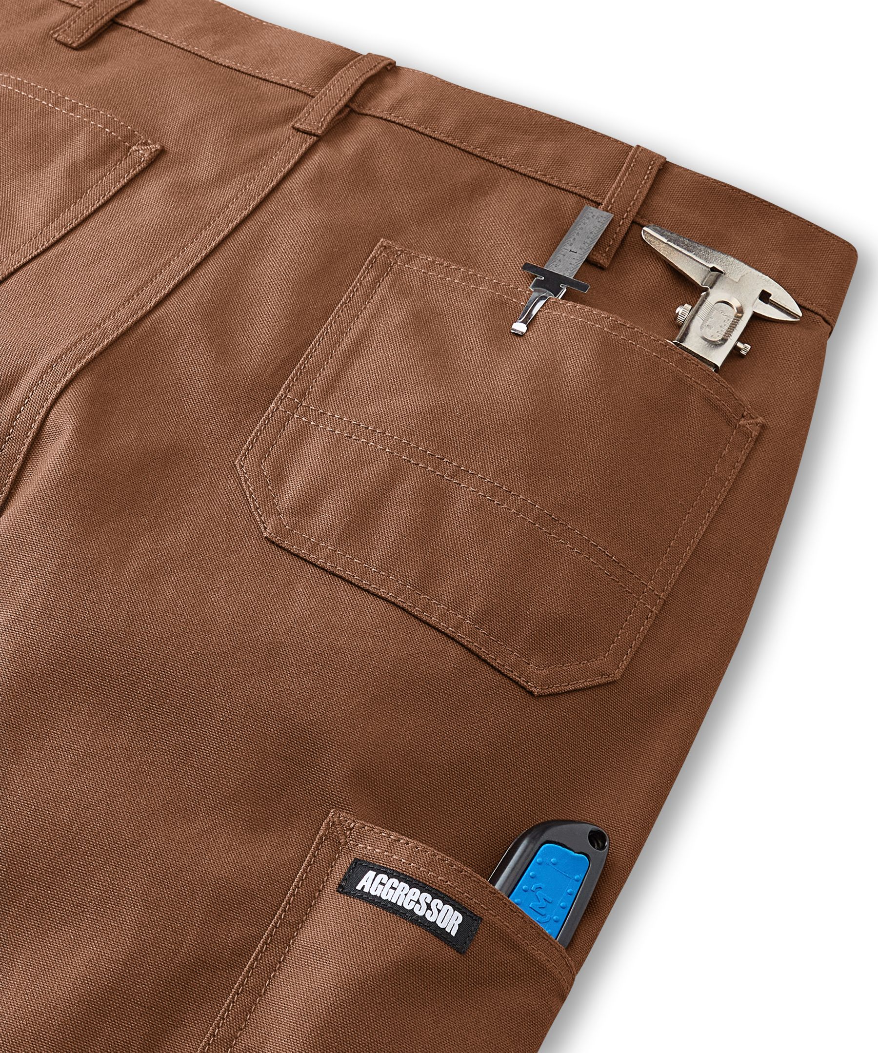 Pantalon de travail tout usage en coutil pour hommes, Aggressor